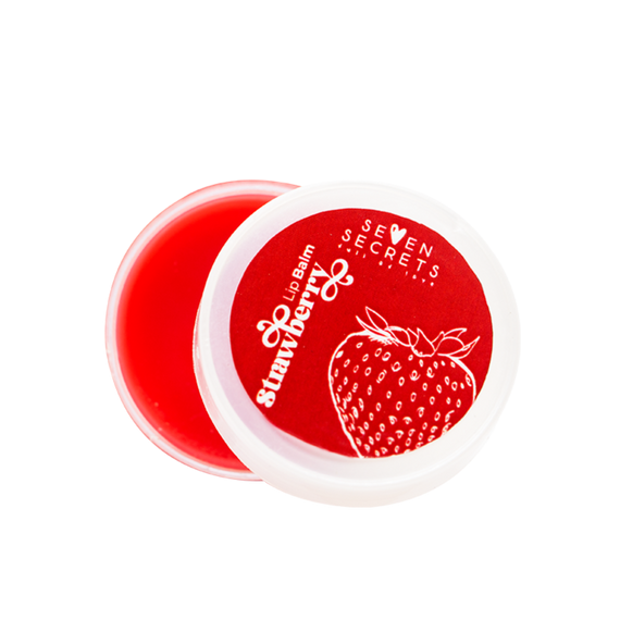 Lip Balm Strawberry 15 Gr by Seven Secrets