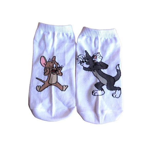 Tom & Jerry matching ankle socks by Senior Gabr